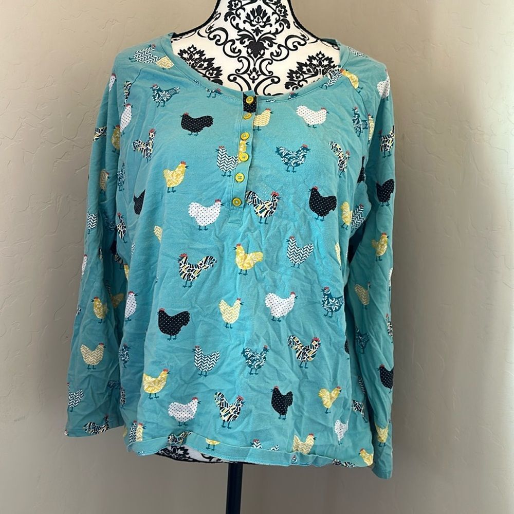 Sleep Sense PJ‎ chicken top